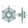 Koło talerzowe z piastą Z45, 813560-025X, 813560025X