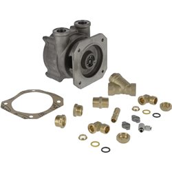 6080200537 Zestaw pompy wody chłodzącej tył Battioni Pagani 5061-6080200537