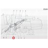 (8) Pas 3HB3350La, B132", Gates 1824294