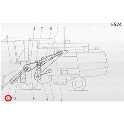 (10) Pas 3HB4060La, B160", Optibelt