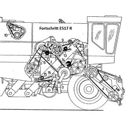 (10) Pas SPA1950Lw, 12,5x1968La Optibelt