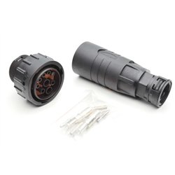Wtyczka ISOBUS DuraMat 2x75A (16mm²) z adapterem do rur osłonowych