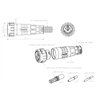 Wtyczka ISOBUS DuraMat 2x75A (16mm²) z adapterem do rur osłonowych