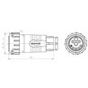 Wtyczka ISOBUS DuraMat 2x45A (6mm²) 