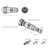 Wtyczka ISOBUS DuraMat 2x45A (6mm²) 