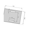 Zgarniak 100x135mm Lely