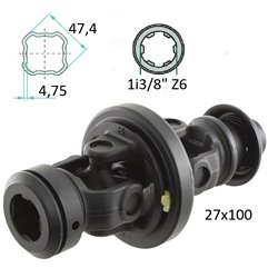  Przegub szerokokątny S6, 1i3/8” Z6 Profil wew. 47,4x4,75 4T serii S6 SFT-27x100