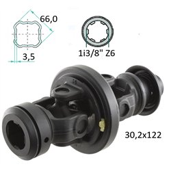  Przegub szerokokątny S9, 1i3/8” Z6 Profil zew. 66x3,5 4T serii H8/S9 SFT 