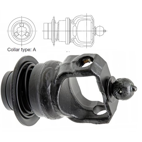 Widłak 1  szerokokątny 50° S8/H8 RT-A 1i3/8” Z6 - 30,2x106
