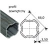 Rura zew. 4T 66,0x3,50 S9/H8, 3m Std. B&P