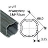 Rura zew. 4T 66,0x3,25 S9/H8 1m, B&P Rilsan SFT