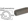 Rura trójkątna wew. 29,6x4,3 - G2 3m, B&P Rilsan