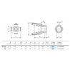 B&P 211054954 Widłak fi35 - 30,2x79,4 kołek 15mm G5 Bondioli Pavesi