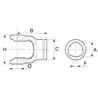 B&P 204046852 Widłak 3 na rurę wew 3T 36,00 mm, 27,0x74,6 G3/G4 Bondioli Pavesi