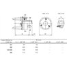 B&P 601102702R Sprzęgło jednokierunkowe 1i3/8 Z21 RA1 - 23,8x61,3 G2 Bondioli Pavesi