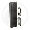 B&P 4210E0001R03 Krzywka blokady ze sprężyną, do sprzęgła RA2, L-42,8mm 1szt. Bondioli Pavesi