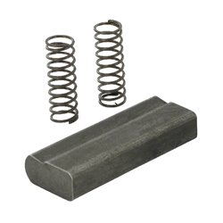 B&P 4210E0001R03 Krzywka blokady ze sprężyną, do sprzęgła RA2, L-42,8mm 1szt. Bondioli Pavesi