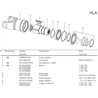 B&P 22700306R Piasta sprzęgła jednokierunkowego 1 3/8" Z6 RLA Bondioli Pavesi