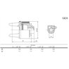 B&P 608M86504R Sprzęgło elastyczna GE8 1i3/4" Z20, P&B G9, 50kN Bondioli Pavesi