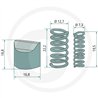 B&P 421340001R06 Krzywka ze sprężyną, do sprzęgła SA1-4 (1szt) Bondioli Pavesi