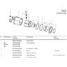 B&P 613344501R Sprzęgło przeciążeniowe prawe SA3 1000Nm 1i3/8"Z6 G3/G4 Bondioli Pavesi