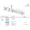 B&P 2270Q0303R Piasta sprzęgła SA3 1i3/8" Z6 Bondioli Pavesi