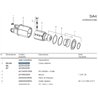 B&P 422044020R Obudowa Sprzęgła SA4 - 27x74,6 G3/G4 Bondioli Pavesi