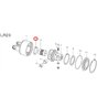 B&P 240000205R02 Pierścień 75x72x3 sprzęgła LR23 LR23/24  Bondioli Pavesi