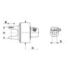 B&P 6WLE65004R Sprzęgło LR24 3000Nm 1i3/4"Z6 - 34,9x93,5 G8 1000obr/min Bondioli Pavesi