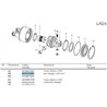 B&P 4310L2152R Obudowa sprzęgła LR24 - 30,2x91,4 G8 540obr/min Bondioli Pavesi