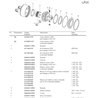 B&P 6WM481038R Sprzęgło LR35 3500Nm 1i3/4"Z20 - 34,9x106,0 G9 Bondioli Pavesi
