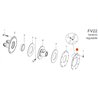 B&P 367005850R Sprężyna talerzowa FV22 155x90x3,75 Bondioli Pavesi