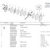 B&P 661M58538R Sprzęgło cierne FV44 1800Nm 1i3/4"Z20 - 34,9x106,0 G9 Bondioli Pavesi