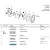 B&P 2481A0006R02 Pokrywa sprzęgła FFV22 Bondioli Pavesi