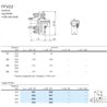 B&P 635C32137R Sprzęgło cierne FFV22 600Nm 1i3/8"Z221 - 23,8x61,3 G2 Bondioli Pavesi