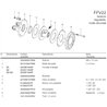 B&P 635B24137R Sprzęgło cierne FFV22 400Nm 1i3/8"Z21 - 22,0x54,0 G1 Bondioli Pavesi