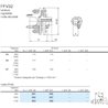 B&P 63546203R Sprzęgło cierne FFV32 1100Nm 1i3/8"Z6 - 30,2x79,4 G5 Bondioli Pavesi