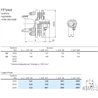 B&P 635M62504R Sprzęgło cierne FFV44 2200Nm 1i3/4"Z6 - 34,9x106,0 G9 Bondioli Pavesi