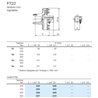 B&P 663E39103R Sprzęglo cierne FT22 800Nm 1i3/8"Z6 -27,0x61,3 G3/G4 Bondioli Pavesi