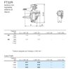 B&P 66341C37R Sprzęglo cierne FT32R 900Nm 1i3/21"Z21 -30,2x79,4 G5 Bondioli Pavesi