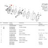 B&P 66341C03R Sprzęglo cierne FT32R 900Nm 1i3/8"Z6 -30,2x79,4 G5 Bondioli Pavesi