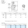B&P 663L58404R Sprzęglo cierne FT42 1800Nm 1i3/4"Z6 -34,9x93,5 G8 Bondioli Pavesi