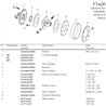 B&P 663H48F04R Sprzęglo cierne FT42R 1200Nm 1i3/4"Z6 -30,2x91,4 G7 Bondioli Pavesi