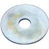 Podkładka płaska poszerzana M8x35x1.5 mm, stal ocynk Kramp