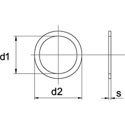 Podkładka 38x75x1,0