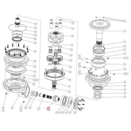 Comer 1754504026 Koło zębate stożkowe Z-13 - R.3.77