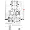 Comer 9010305000 Pierścień segera wewnętrzny 45x1,75 mm