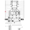 Comer 9010385000 Pierścień segera zewnętrzny 58x2,0 mm