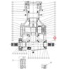(2D) Korpus przekładni kątowej 1756.001.002