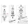 Comer 9440230000 Podkładka 1/8" (10,2x14x1,5)